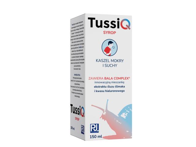 TussiQ Syrop interakcje ulotka syrop  150 ml