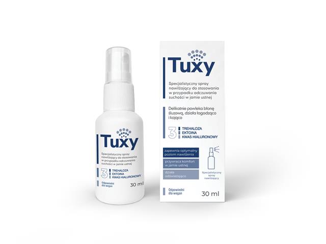 TUXY interakcje ulotka płyn do stosowania w jamie ustnej  30 ml