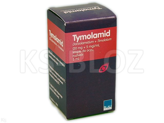 Tymolamid interakcje ulotka krople do oczu, roztwór (20mg+5mg)/ml 1 but. po 5 ml