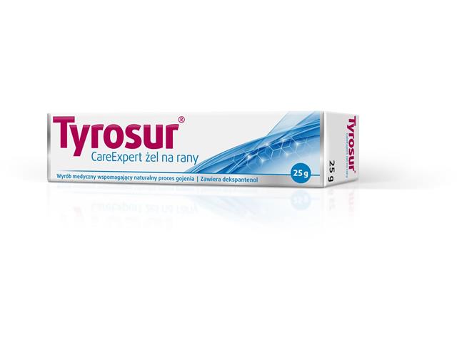 Tyrosur Careexpert Żel na rany interakcje ulotka żel  25 g