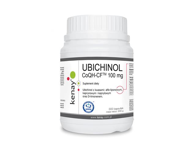 Ubichinol CoQH-CFTM 100 mg interakcje ulotka kapsułki - 300 kaps.