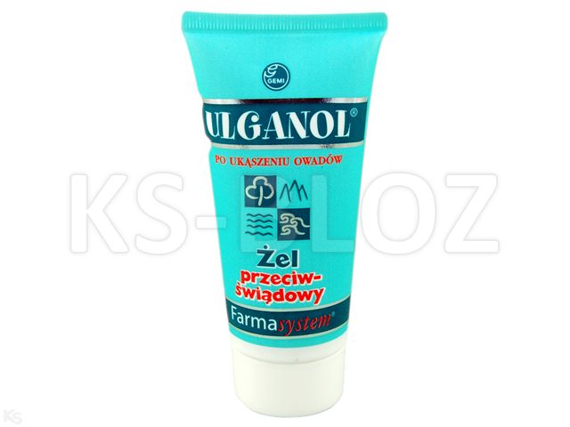 Ulganol Żel po ukąszeniu owadów interakcje ulotka żel - 35 g