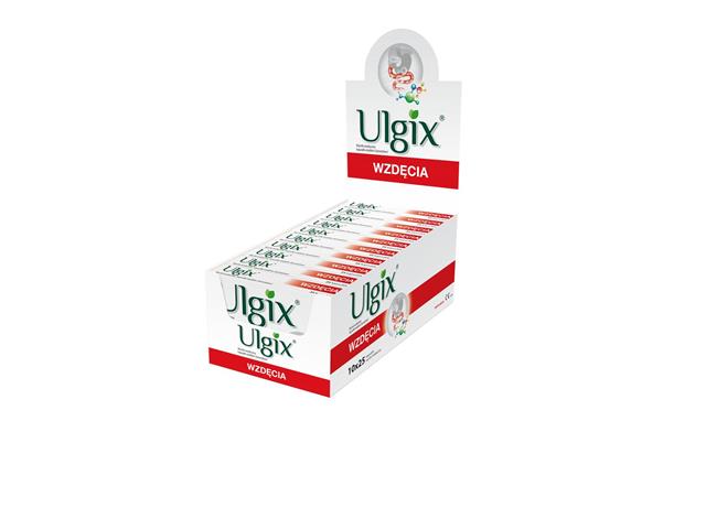 Ulgix Wzdęcia 80 mg display interakcje ulotka kapsułki miękkie  10 op. po 25 kaps.