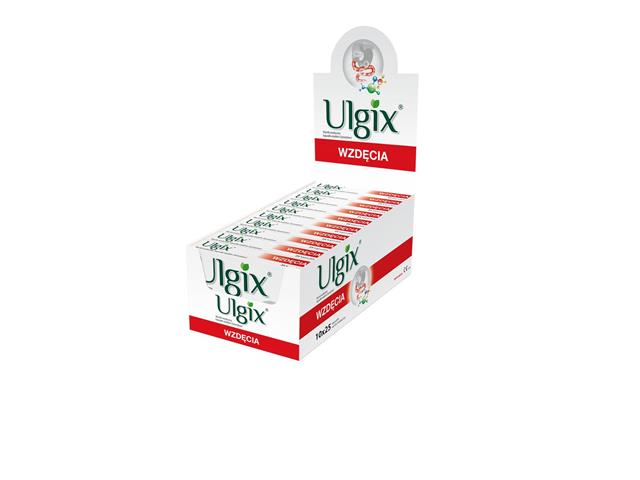 Ulgix Wzdęcia 80 mg display interakcje ulotka kapsułki miękkie - 10 op. po 25 kaps.