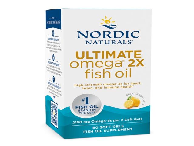 Ultimate Omega 2 x 2150 mg Lemon interakcje ulotka kapsułki - 60 kaps.