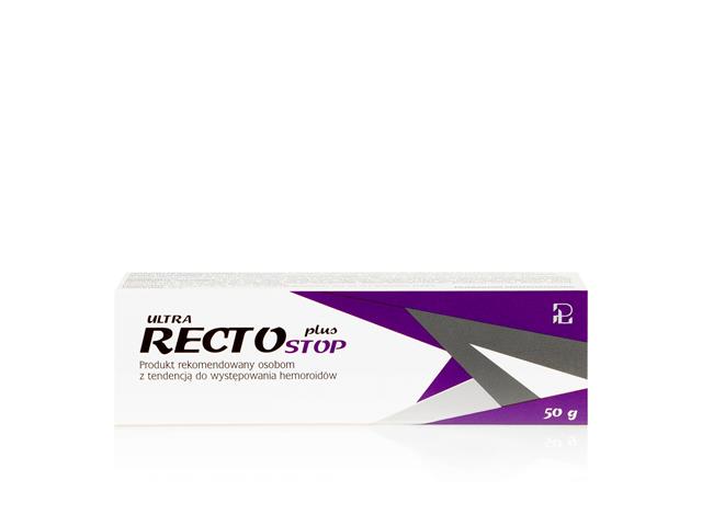 Ultra Rectostop Plus interakcje ulotka krem  50 g