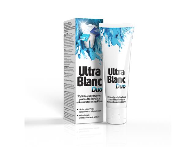 Ultrablanc Duo Pasta do zębów interakcje ulotka pasta do zębów  75 ml