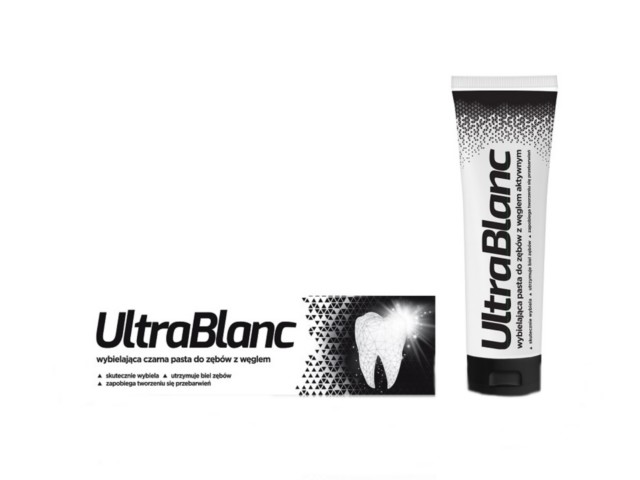 Ultrablanc interakcje ulotka pasta do zębów  75 ml