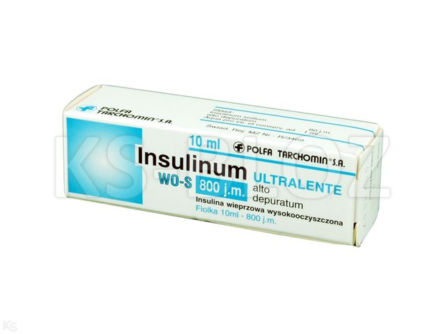 Ultralente WO-S Alto Depuratum interakcje ulotka zawiesina do wstrzykiwań 80 j.m./ml 1 fiol. po 10 ml