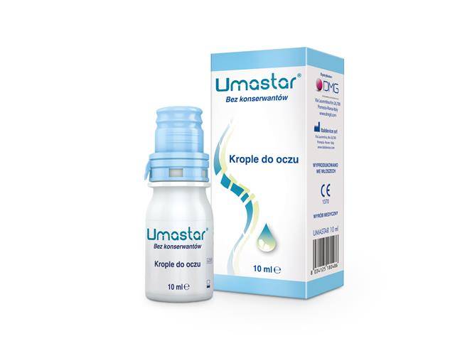 Umastar Krople do oczu interakcje ulotka   10 ml