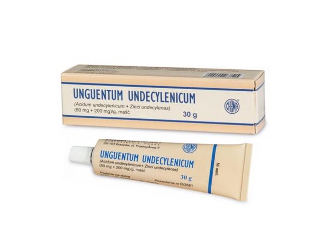 Unguentum Undecylenicum interakcje ulotka maść (50mg+200mg)/g 30 g