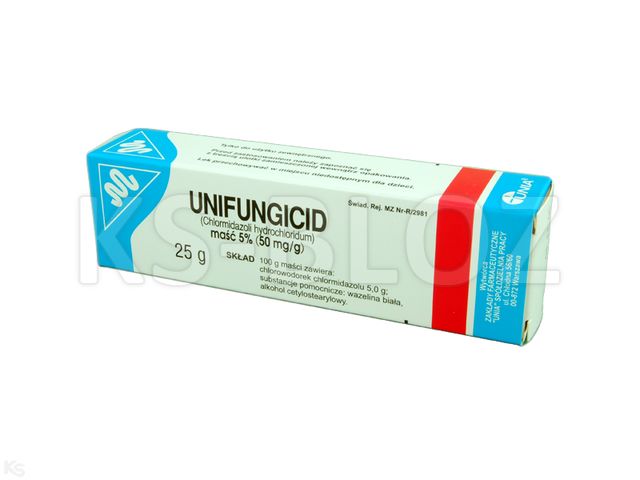 Unifungicid interakcje ulotka maść 50 mg/g 25 g
