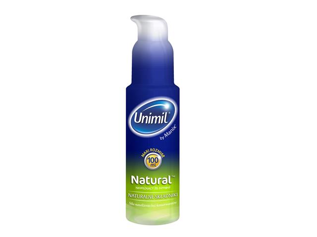 Unimil Natural Żel intymny nawilżający interakcje ulotka żel - 100 ml