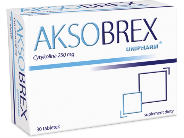 Unipharm Aksobrex interakcje ulotka tabletki  30 tabl.