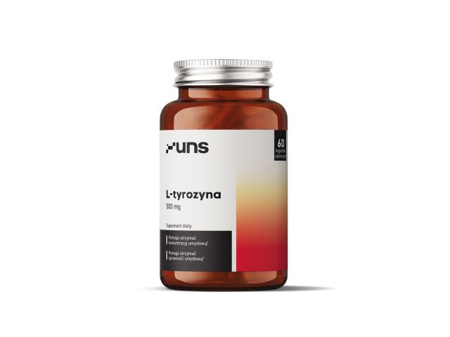 UNS L-Tyrozyna 500 mg interakcje ulotka kapsułki twarde - 60 kaps.