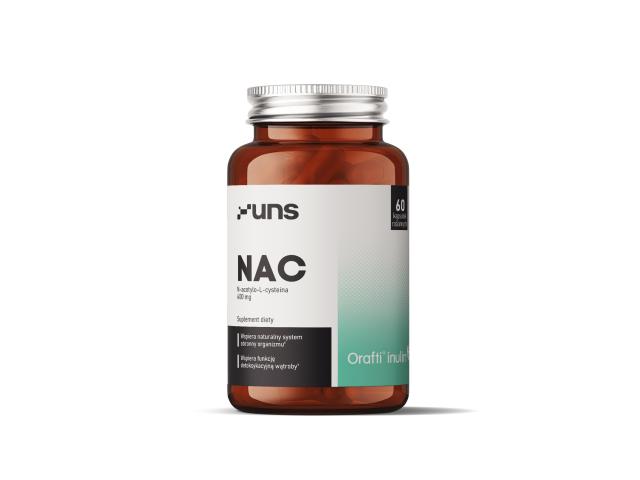 UNS Nac 400 mg interakcje ulotka kapsułki twarde - 60 kaps.
