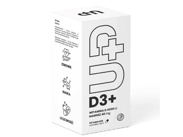 Up D3+ interakcje ulotka kapsułki - 60 kaps.