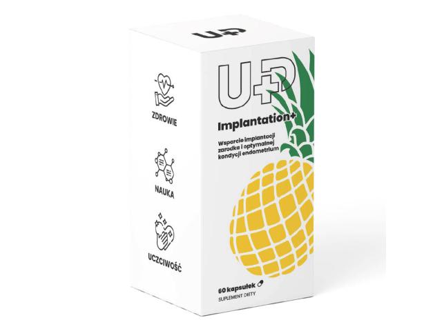 Up Implantation+ interakcje ulotka kapsułki - 60 kaps.