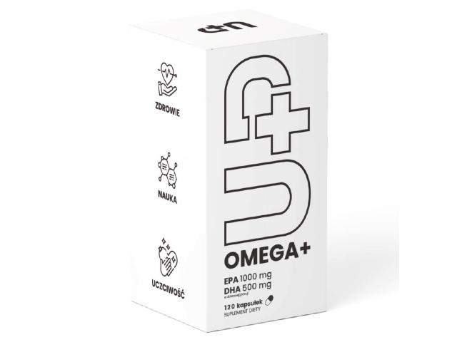 Up Omega+ interakcje ulotka kapsułki miękkie - 120 kaps.