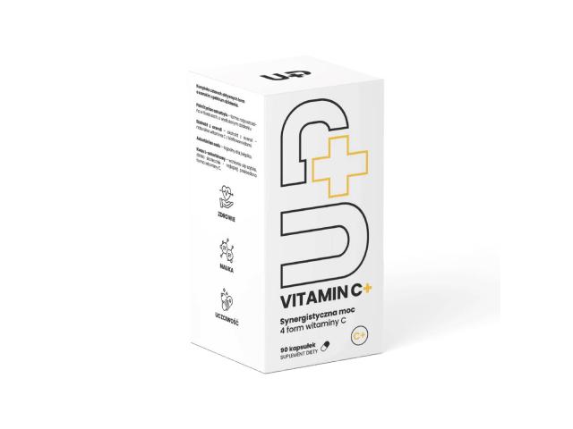 Up Vitamin C+ interakcje ulotka kapsułki - 90 kaps.