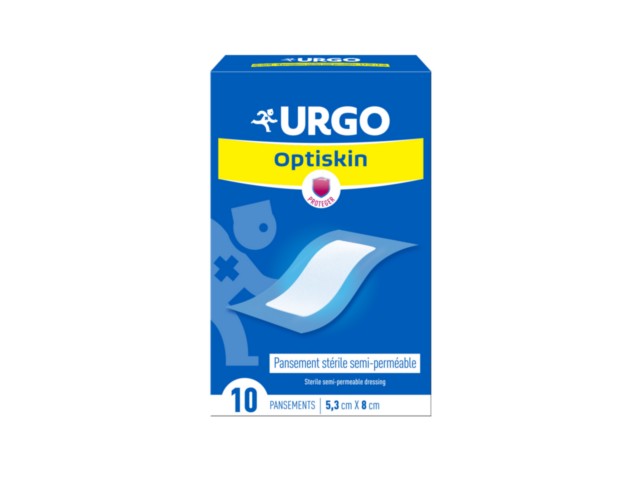 Urgo Optiskin interakcje ulotka   10 plast.