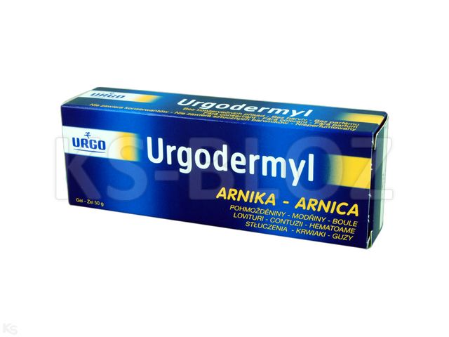 Urgodermyl Arnika Żel interakcje ulotka   50 g