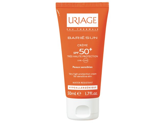 Uriage Bariesun Krem do skóry normalnej, wrażliwej SPF 50+ interakcje ulotka   50 ml