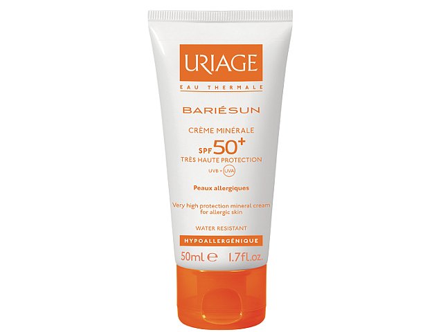 Uriage Bariesun Krem mineralny SPF 50+ interakcje ulotka krem  50 ml