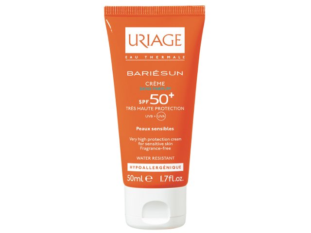 Uriage Bariesun Krem skóra wrażliwa SPF 50+ interakcje ulotka krem  50 ml