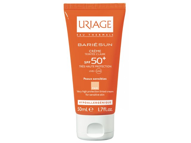 Uriage Bariesun Krem tonujący naturalny beż SPF 50+ interakcje ulotka krem - 50 ml