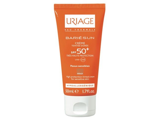 Uriage Bariesun Krem tonujący opalony beż SPF 50+ interakcje ulotka krem  50 ml