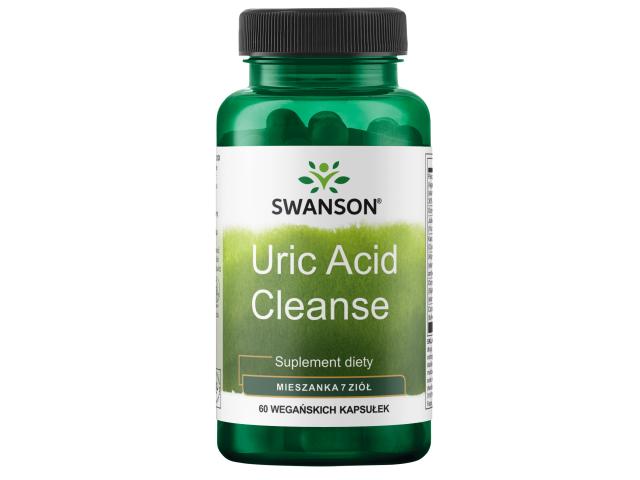 Uric Acid Cleanse interakcje ulotka kapsułki 60 kaps.