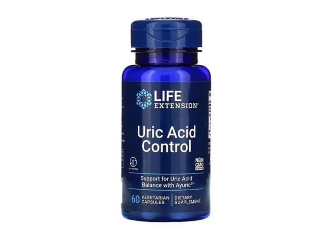 Uric Acid Control interakcje ulotka kapsułki wegetariańskie - 60 kaps.