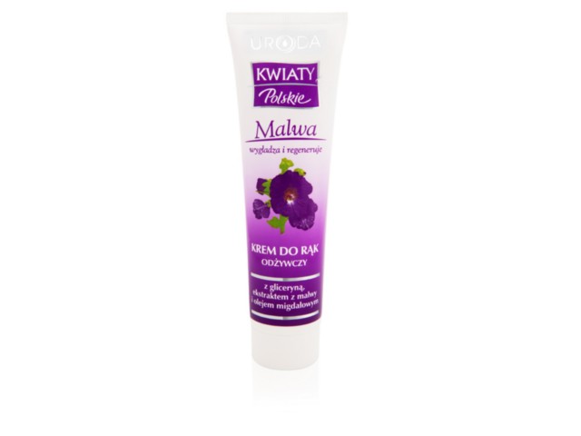 URODA KWIATY POLSKIE MALWA Krem d/rąk odżyw. interakcje ulotka  - 100 ml