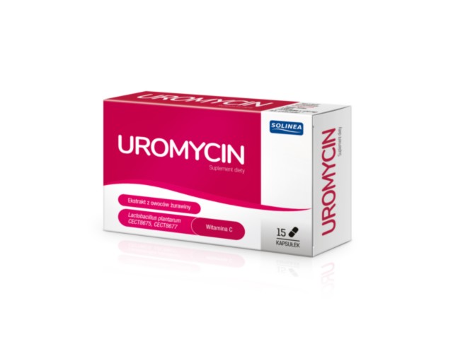Uromycin interakcje ulotka kapsułki  15 kaps.