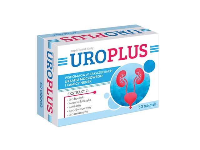 Uroplus interakcje ulotka tabletki  60 tabl.