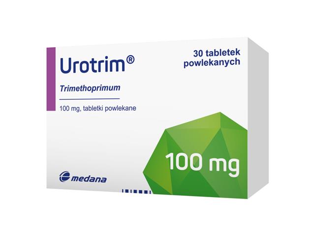 Urotrim interakcje ulotka tabletki powlekane 100 mg 30 tabl. | 3 blist.po 10 szt.