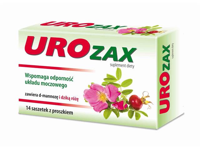 Urozax interakcje ulotka proszek  14 sasz.