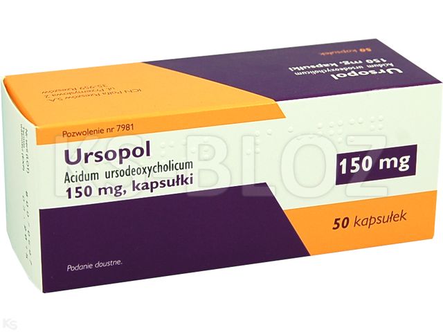 Ursopol interakcje ulotka kapsułki 150 mg 50 kaps.