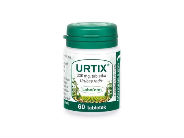 Urtix interakcje ulotka tabletki 330 mg 60 tabl. (poj.)