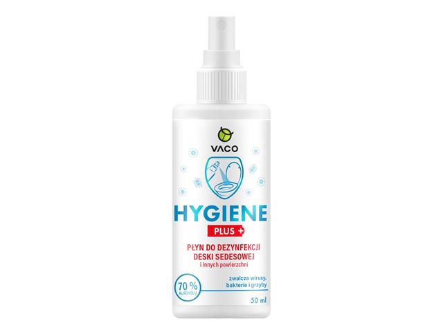 Vaco Hygiene Plus Płyn do dezynfekcji rąk i powierzchni interakcje ulotka płyn dezynfekujący - 50 ml