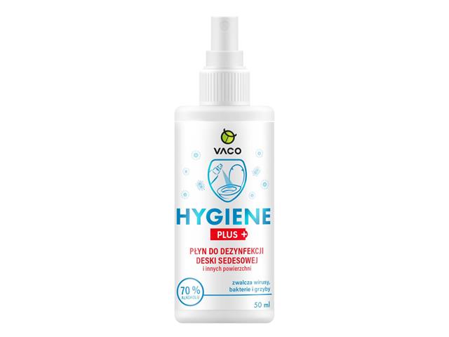 Vaco Hygiene Plus Płyn do dezynfekcji rąk i powierzchni interakcje ulotka płyn dezynfekujący  50 ml