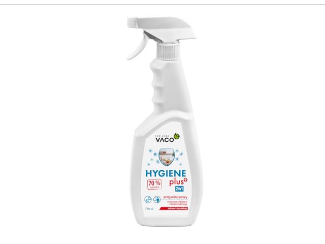 VACO Hygiene PLUS Płyn do dezynfekcji rąk i powierzchni (trigger) interakcje ulotka płyn dezynfekujący - 750 ml