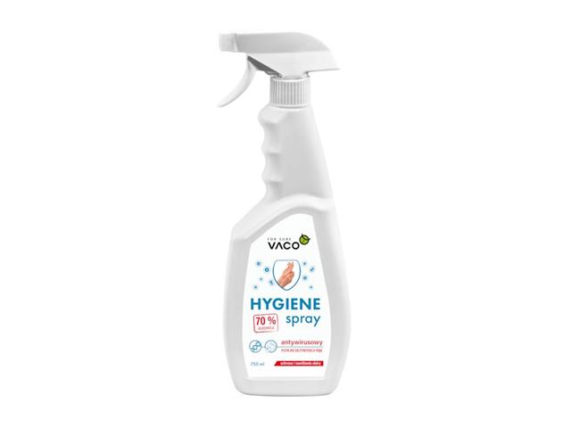 VACO Hygiene Spray - Płyn do dezynfekcji rąk (trigger) interakcje ulotka płyn dezynfekujący - 750 ml