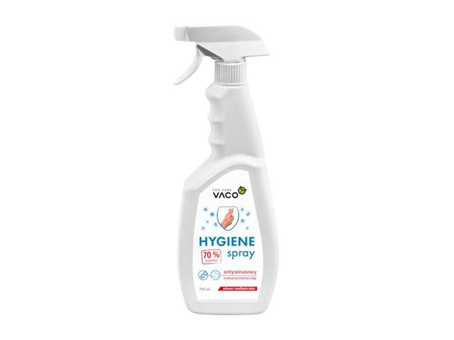 VACO Hygiene Spray - Płyn do dezynfekcji rąk (trigger) interakcje ulotka płyn dezynfekujący  750 ml