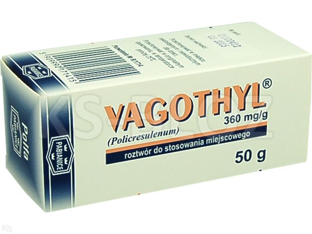 Vagothyl interakcje ulotka roztwór do stosowania miejscowego 360 mg/g 50 g