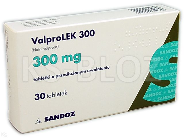 ValproLek 300 interakcje ulotka tabletki o przedłużonym uwalnianiu 200mg+87mg 30 tabl. | 3 blist.po 10 szt.