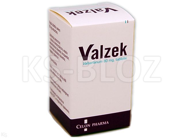 Valzek interakcje ulotka tabletki 80 mg 28 tabl.