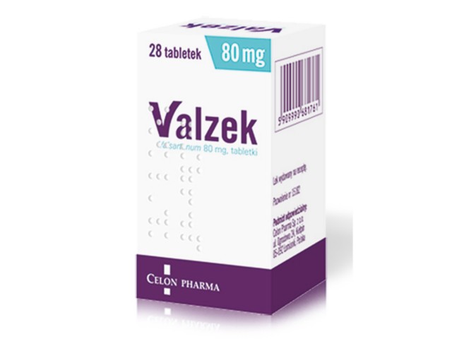 Valzek interakcje ulotka tabletki 80 mg 28 tabl.