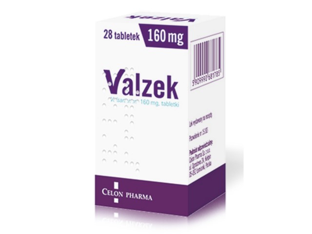 Valzek interakcje ulotka tabletki 160 mg 28 tabl.